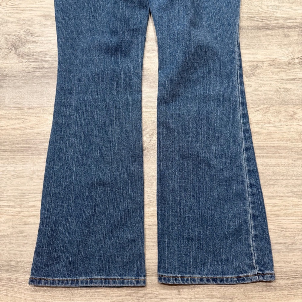 Levis 515 Boot Cut Jeans Womens 8S Medium Wash Denim Mid Rise Blue Pants - Picture 11 of 12